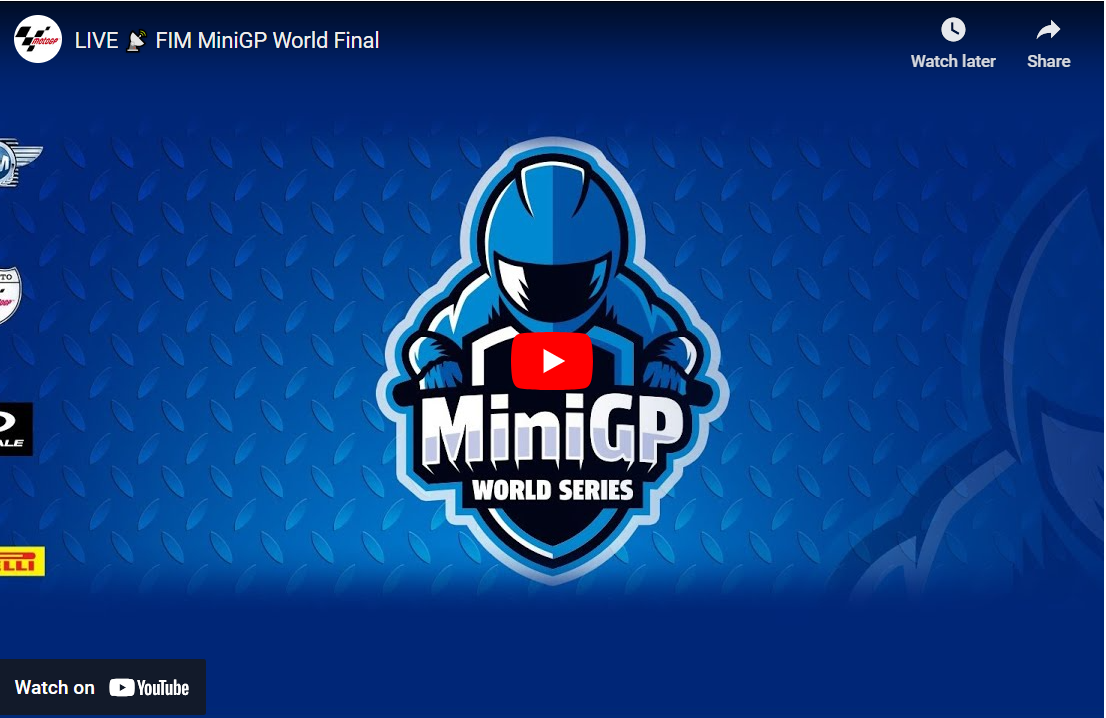 The first ever FIM MiniGP World Final - 2021!