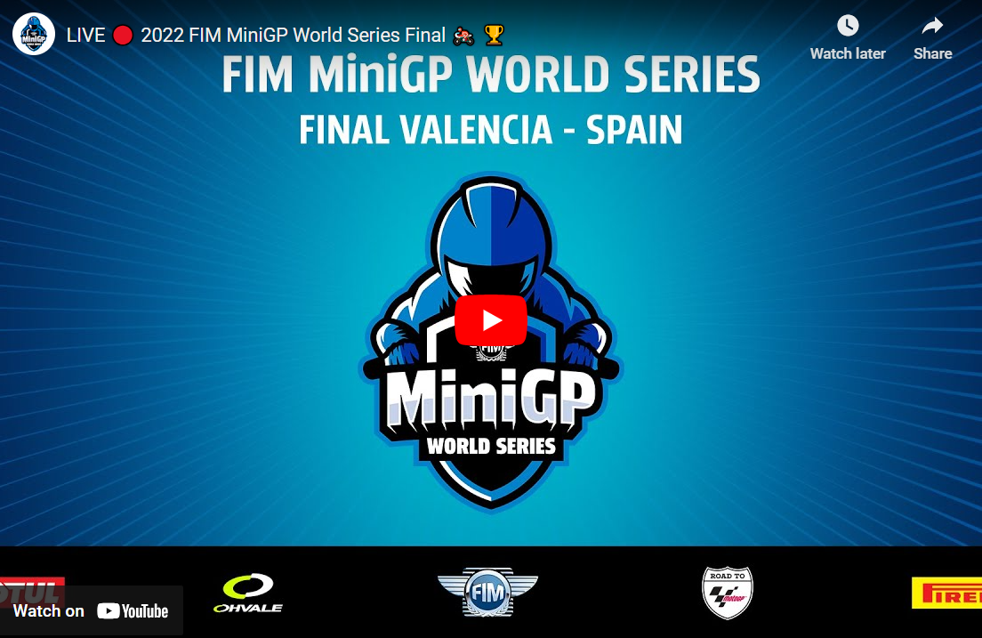 2023 FIM MiniGP World Series Final in Valencia!